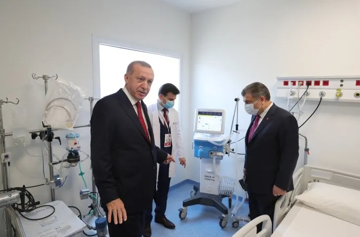 Prof. Dr. Feriha Öz Acil Durum Hastanesi hizmete açıldı! Başkan Erdoğan incelemelerde bulundu