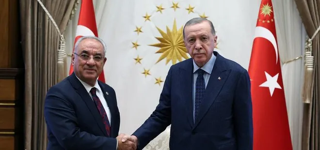 Peş peşe kabul! Başkan Erdoğan, Önder Aksakal ile Mustafa Destici’yi kabul etti