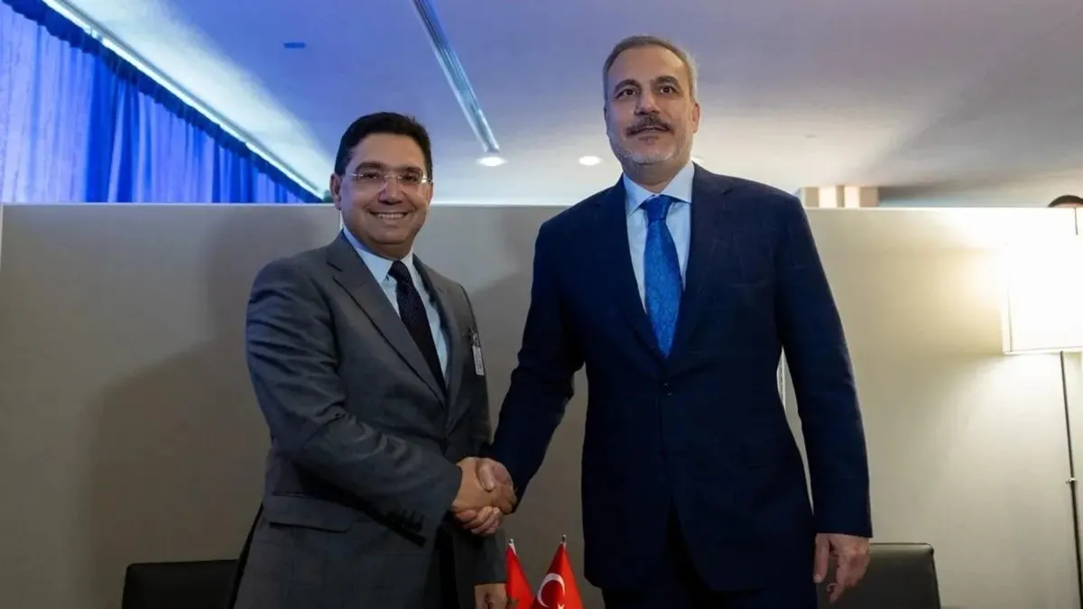 Bakan Fidan'dan diplomasi trafiği! Fas Dışişleri Bakanı Bourita ile görüştü