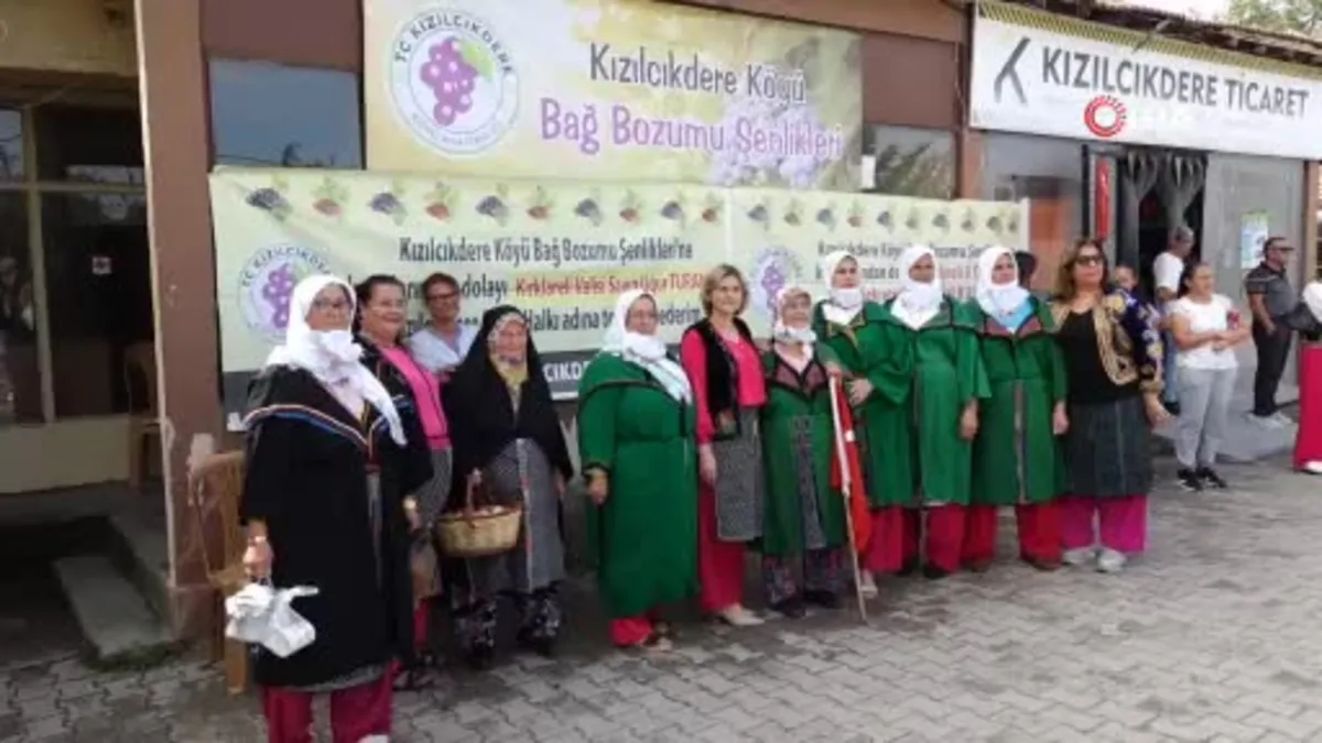 Kızılcıkdere 4. Bağ Bozumu etkinlikleri