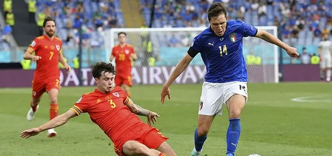 İtalya: 1 - Galler: 0 MAÇ SONUCU | İtalya ve Galler bir üst tura yükseldi