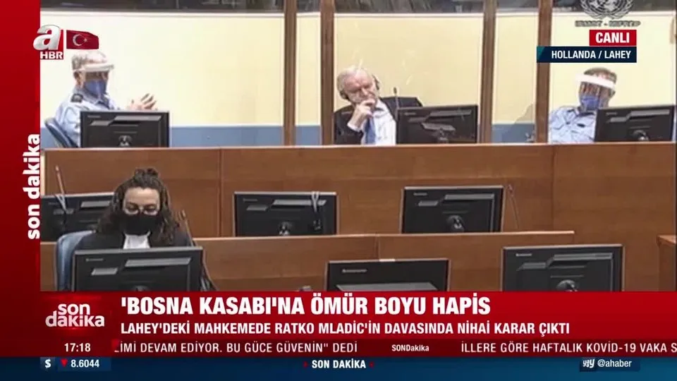 Bosna Kasabı lakaplı Ratko Mladic’e ömür boyu hapis!