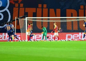 Medipol Başakşehir, Galatasaray'ı farklı geçti