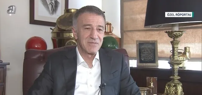 Trabzonspor Başkanı Ahmet Ağaoğlu’dan A Spor’a özel açıklamalar! İşte şampiyonluğun hikayesi