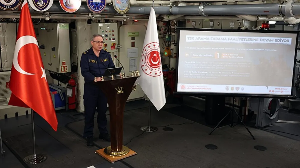 MSB'den haftalık bilgilendirme toplantısı: Gazze'de adil ve kalıcı barış vurgusu