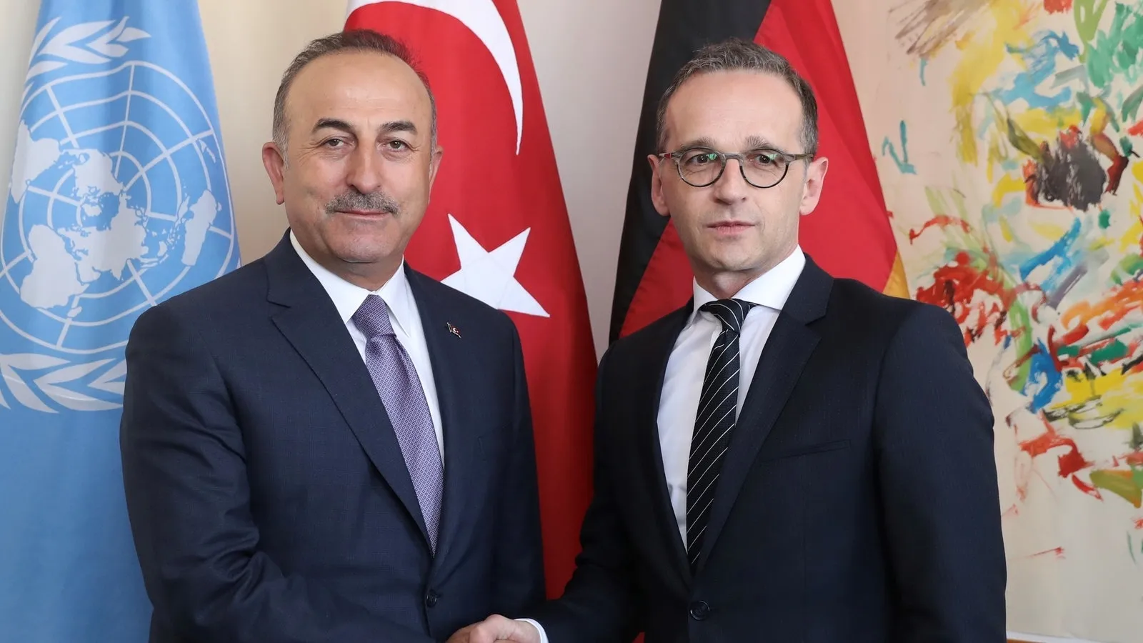 Çavuşoğlu ve Mass ortak açıklama yaptı