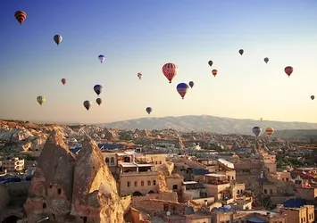 Kapadokya'da balon düştü! 1 turist öldü