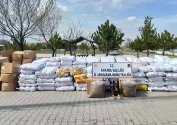 Ankara'da 12,2 ton sahte gıda ele geçirildi