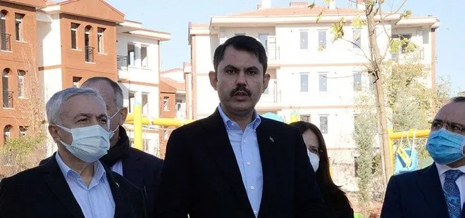 Çevre ve Şehircilik Bakanı Murat Kurum açıkladı: Elazığ’da 2 bin 500 konut teslime hazır