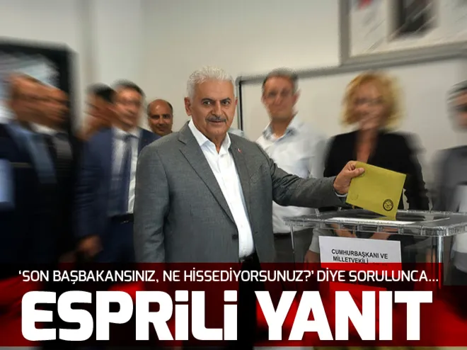 BaÅbakan YÄ±ldÄ±rÄ±m oyunu kullandÄ±