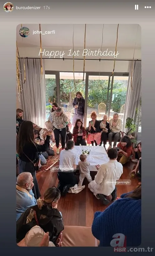 Kaan Urgancıoğlu'nun oğlu 1 yaşında! Minik Ardıç'ın yüzü göründü... 5