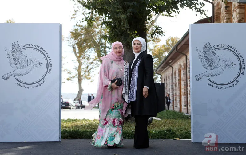 İstanbul'da 'Filistin İçin Tek Yürek' Zirvesi! Emine Erdoğan: Hiçbir ideoloji masumların canından değerli değil 8