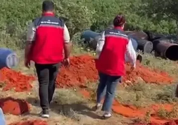 Hatay'da sahte salçaya baskın! 36 ton ürüne el konuldu