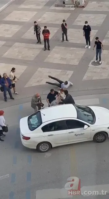 Almanya’dan eşinin memleketini tanımaya geldi! Magandaların saldırısına maruz kaldı