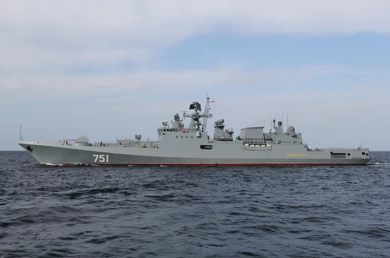 Rus savaş gemisi Akdeniz'e iniyor