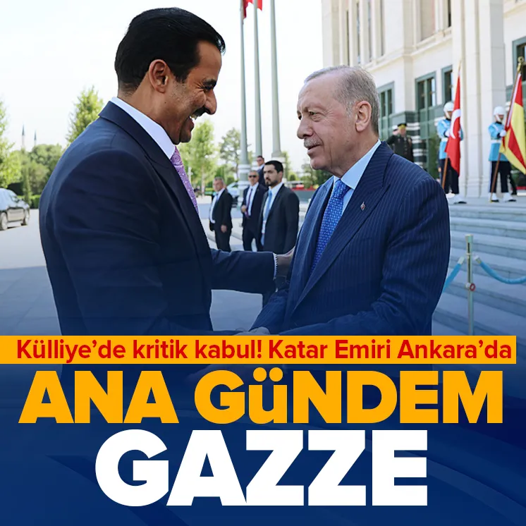 Katar Emiri Al Sani Ankarada