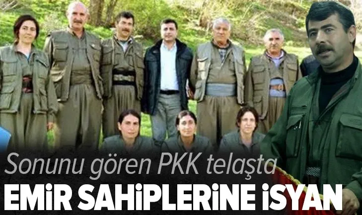 PKK'dan emir sahiplerine isyan! Sonlarını gördüler