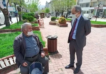 Kaymakamın tedbir uyarısı yaptığı vatandaş COVID-19'a yenildi