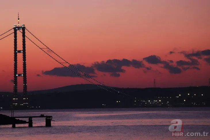 Dünyanın en büyüğü olacak 1915 Çanakkale Köprüsü’nden görsel şölen