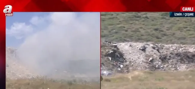 Çeşme’de çevre kirliliği! Moloz ve hafriyat ormanlık alana dökülüyor - 1