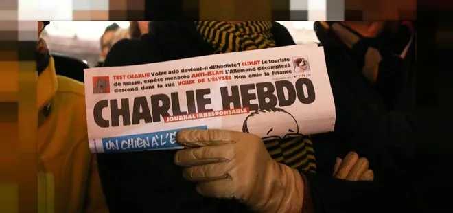 İslam düşmanı Charlie Hebdo’dan Müslümanlara ağır tahrik! Skandal karikatürü yeniden yayımlayacak