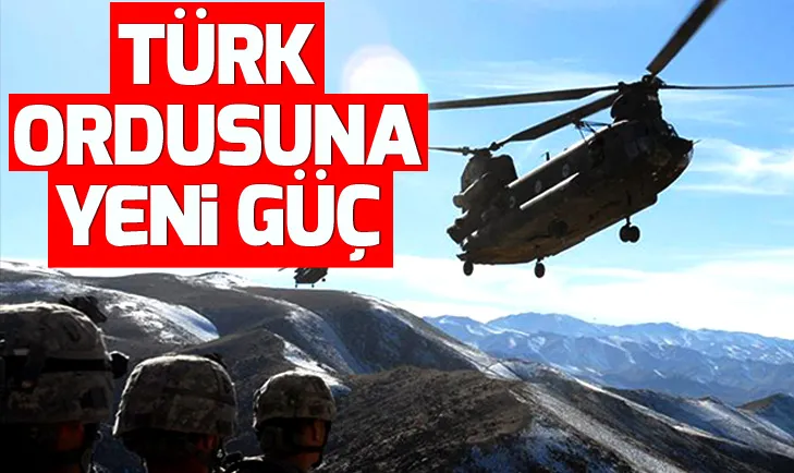 TSKya yedinci CH-47 Chinook helikopteri