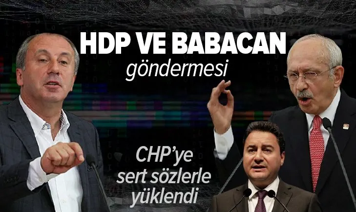 Son dakika: Muharrem İnce’den flaş açıklamalar: Atatürk’e saygısızlık yapanı partide istemiyoruz