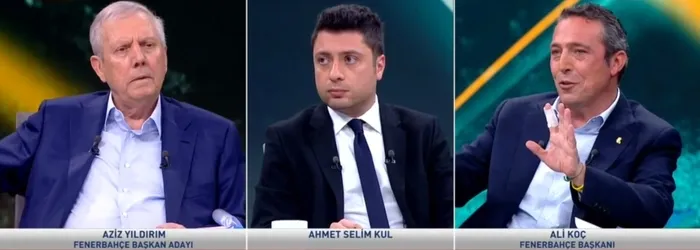 Canlı canlı düello! Büyük hesaplaşma: Aziz Yıldırım ve Ali Koç karşı karşıya geldi