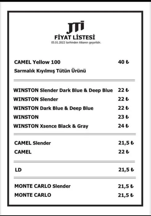 Sigara zamlı güncel fiyat listesi: Sigaraya 4 TL zam! Sigaraya zam geldi mi, ne kadar? Winston, Camel, Kent, HD sigaralar...