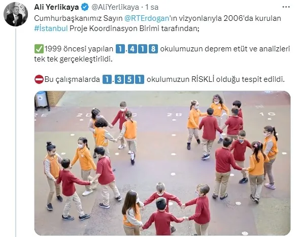 İstanbul'da depreme karşı riskli okullarla ilgili çalışmalar neler? Vali Ali Yerlikaya açıkladı - 1
