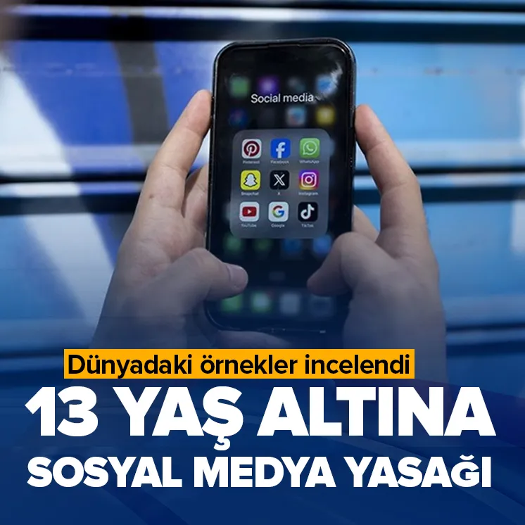 13 yaş altına sosyal medya yasağı geliyor!