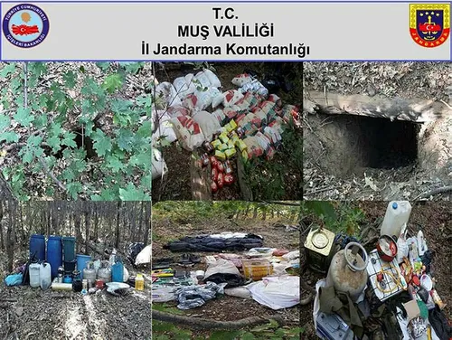 PKK'nın 12 sığınağı daha yerle bir edildi - 1