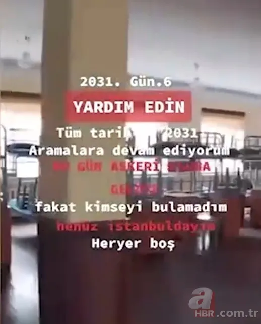 Türkiye'nin ilk zaman yolcusu! 'Tarihler 2031’i gösteriyor' dedi İstanbul'un boş sokaklarını sosyal medyadan paylaştı 17