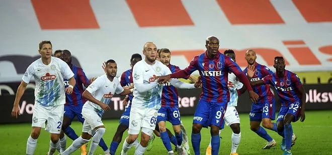 Trabzonspor 2-1 Çaykur Rizespor MAÇ SONUCU