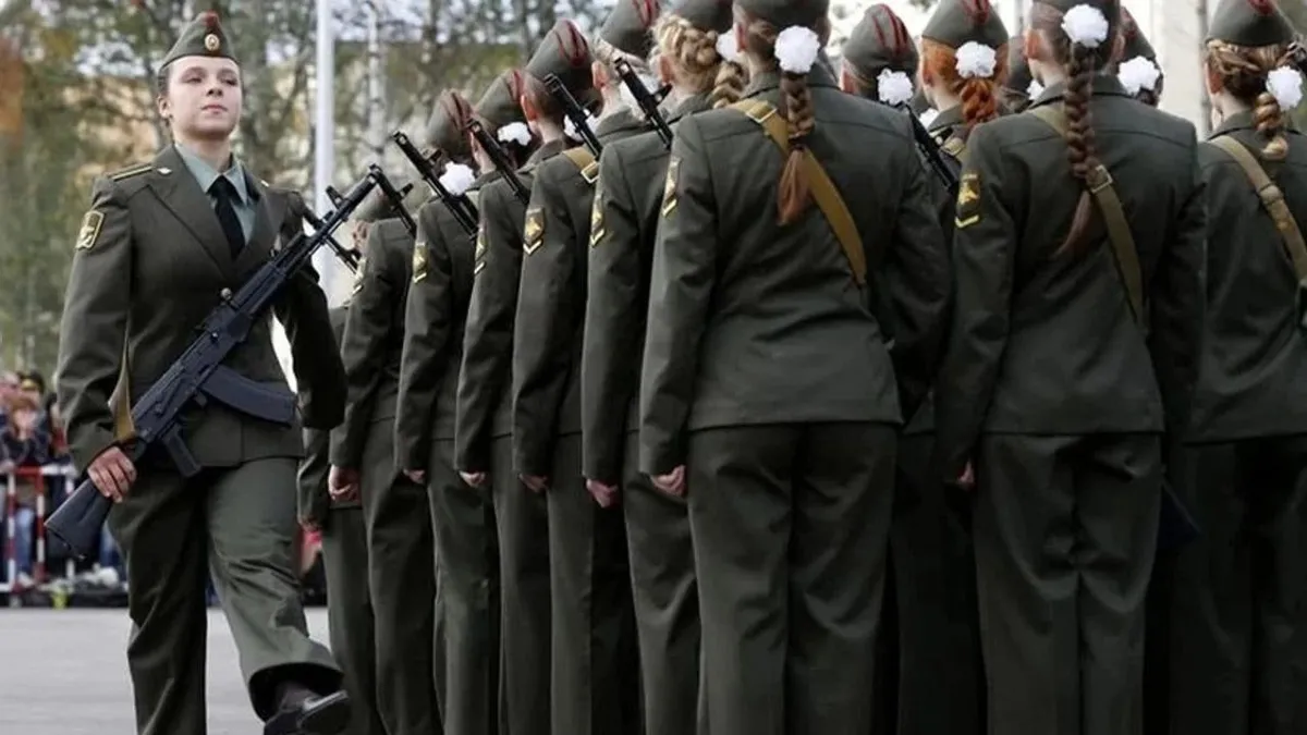 Avrupa'da savaş kapıya dayandı! Yeni dönem: Kadınlar silah altına alınıyor