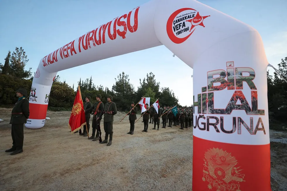 Gelibolu Yarımadası'nda 57. Alay Vefa Yürüyüşü başladı - 1