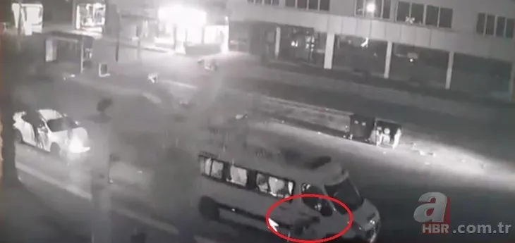 Mersin’deki saldırıdan yeni görüntüler: Teröristin sırtındaki çantayı patlatma anı kamerada