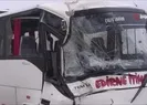 İşçi servisleri çarpıştı! 20 yaralı