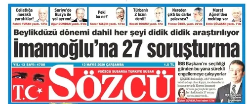 İçişleri Bakanlığından Sözcü Gazetesi’nin yalan haberine tekzip!