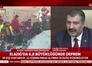 Sağlık Bakanı Fahrettin Kocadan canlı yayında Elazığ depremiyle ilgili yeni açıklama |Video