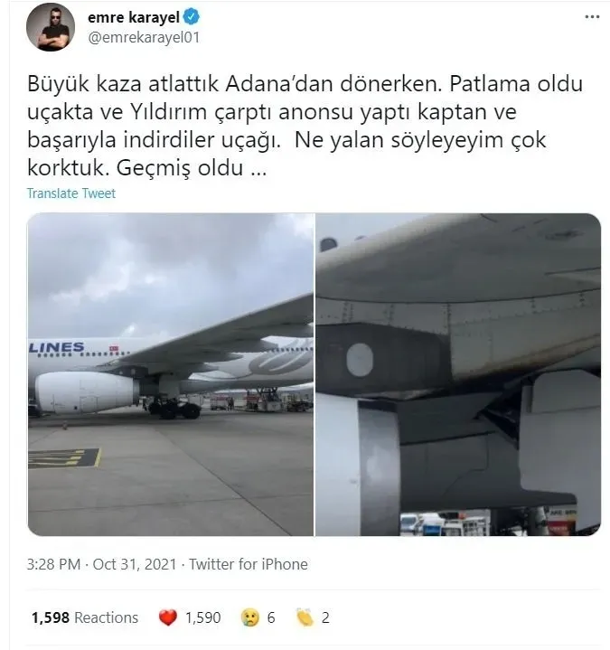 Ünlü oyuncu Emre Karayel’den korkutan paylaşım