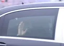 Başkan Erdoğan makam aracında maske taktı