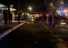 Fransada araç kalabalığa daldı!