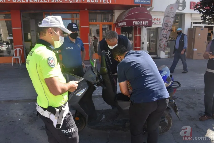 Son dakika: İçişleri Bakanlığından eş zamanlı uygulama: 1984 araç trafikten men edildi 16
