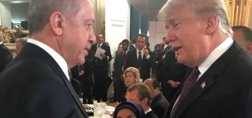 Başkan Erdoğan, Trump ile görüştü