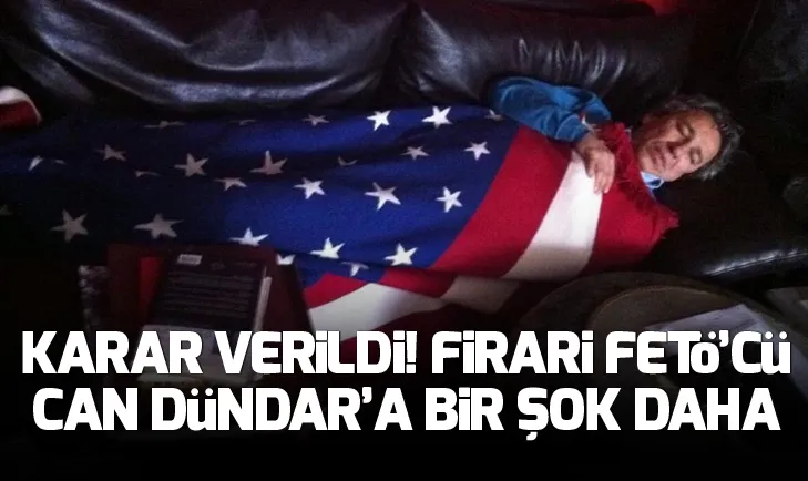 Firari FETÖcü Can Dündar 10 bin lira tazminat ödeyecek