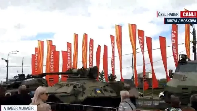 Moskova’da NATO silahları sergisi!