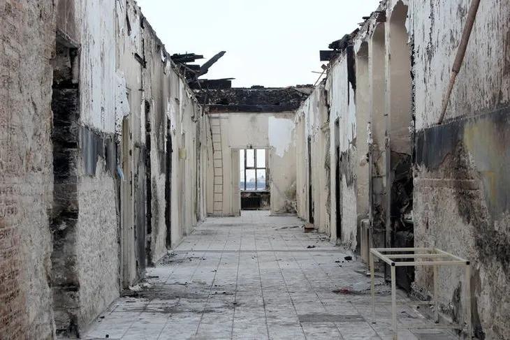 Alevlere teslim olan Balıklı Rum Hastanesi’nde tadilat hazırlıkları başladı