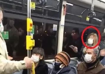 Koronavirüs olduğunu ağzından kaçırdı belediye otobüsü karıştı!
