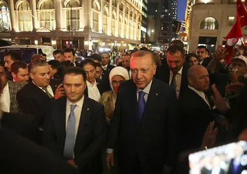 Başkan Erdoğan’a ABD'de sevgi seli